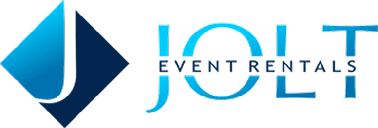 JOLT Event Rentals logo in blue