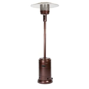 Tall freestanding patio heater