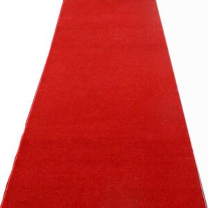 Red carpet on white background